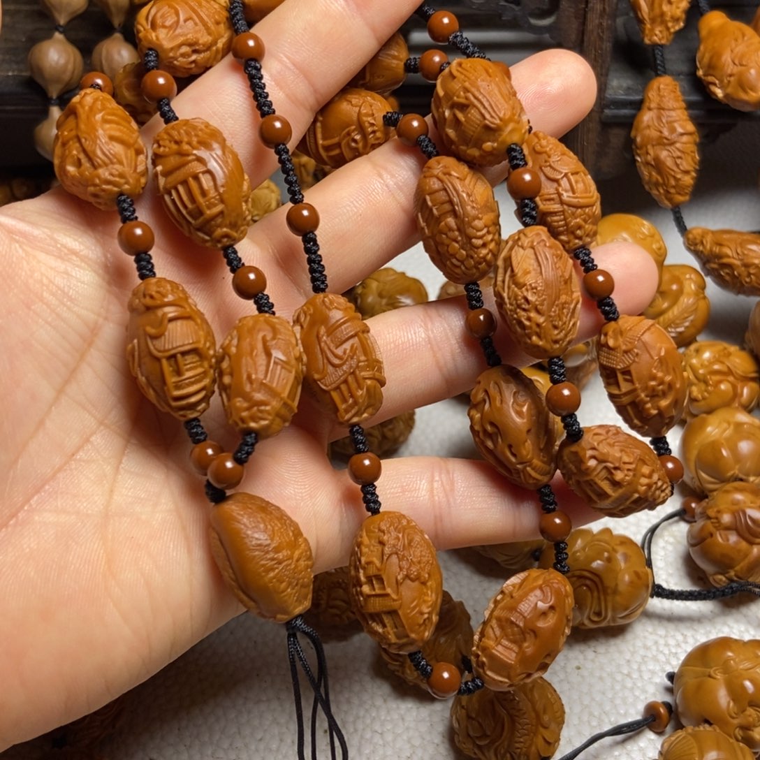 【闪购商品】手串/手链橄榄核0***5园林脖挂