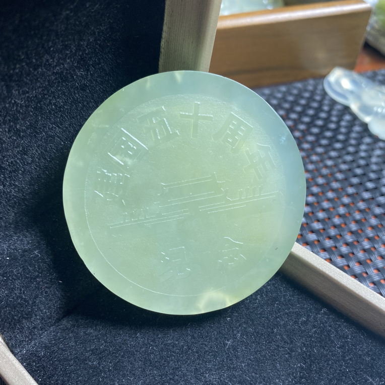 岫岩玉手镯芯挂件车挂