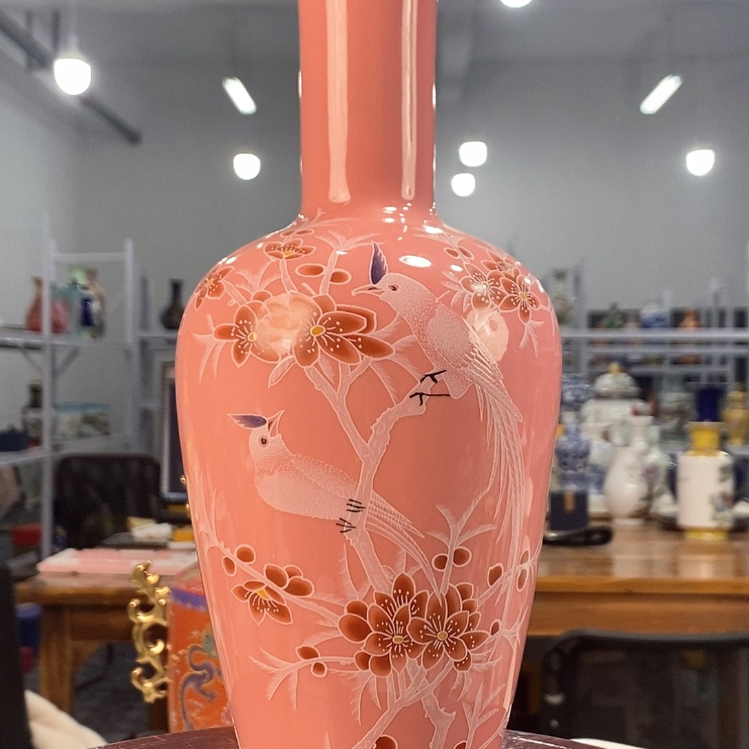 摆件景德镇陶瓷花瓶摆件