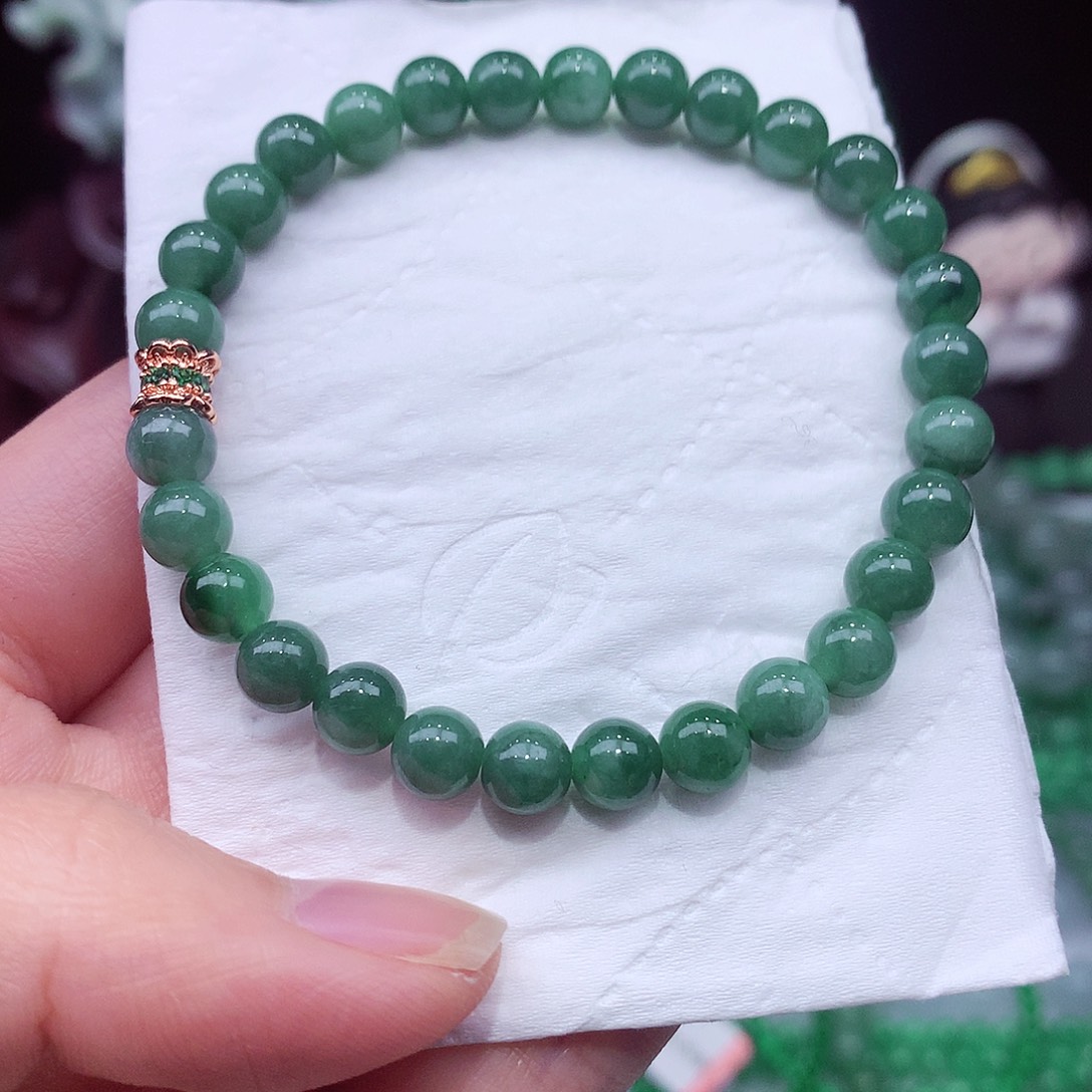 翡翠未镶嵌手链翡翠