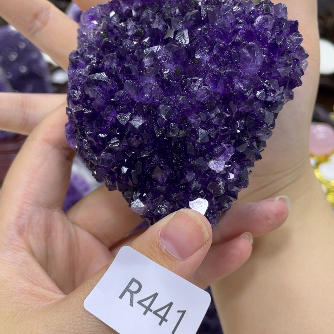 未镶嵌紫晶大型摆件（非配饰）R441