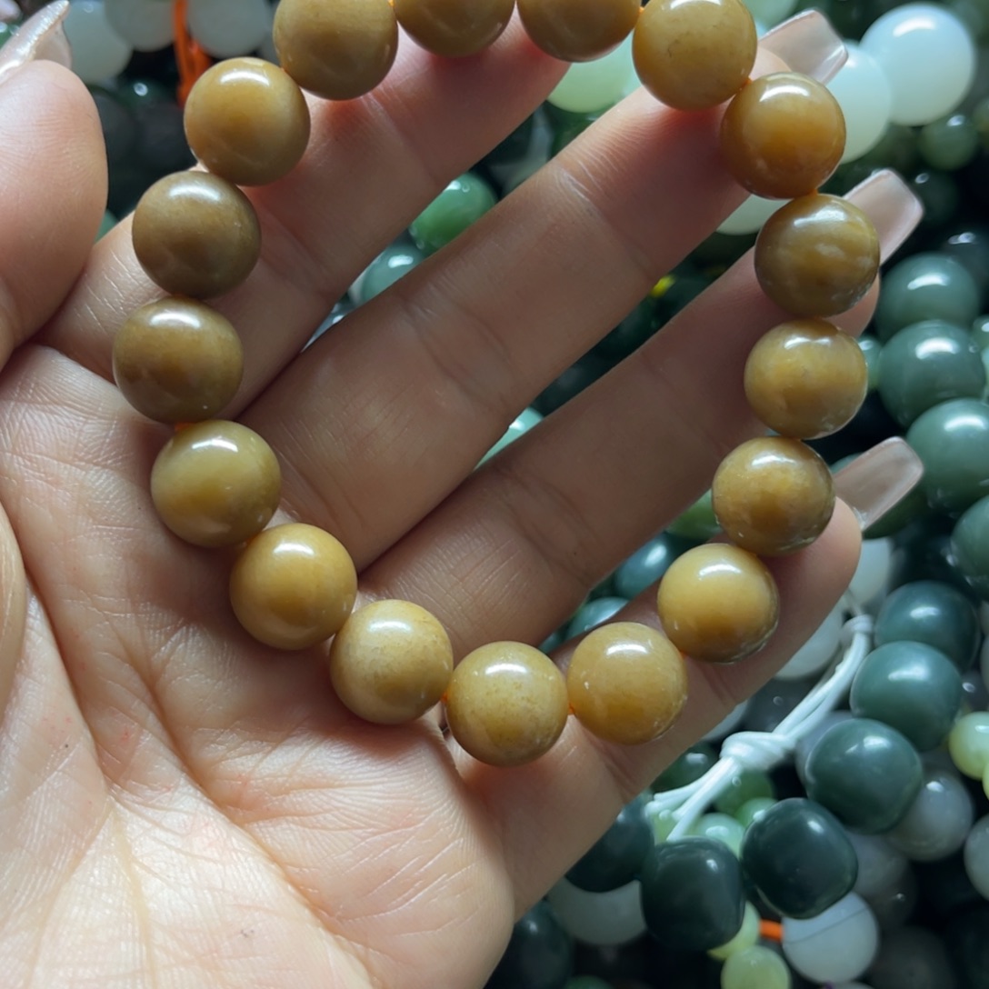 和田玉手链未镶嵌