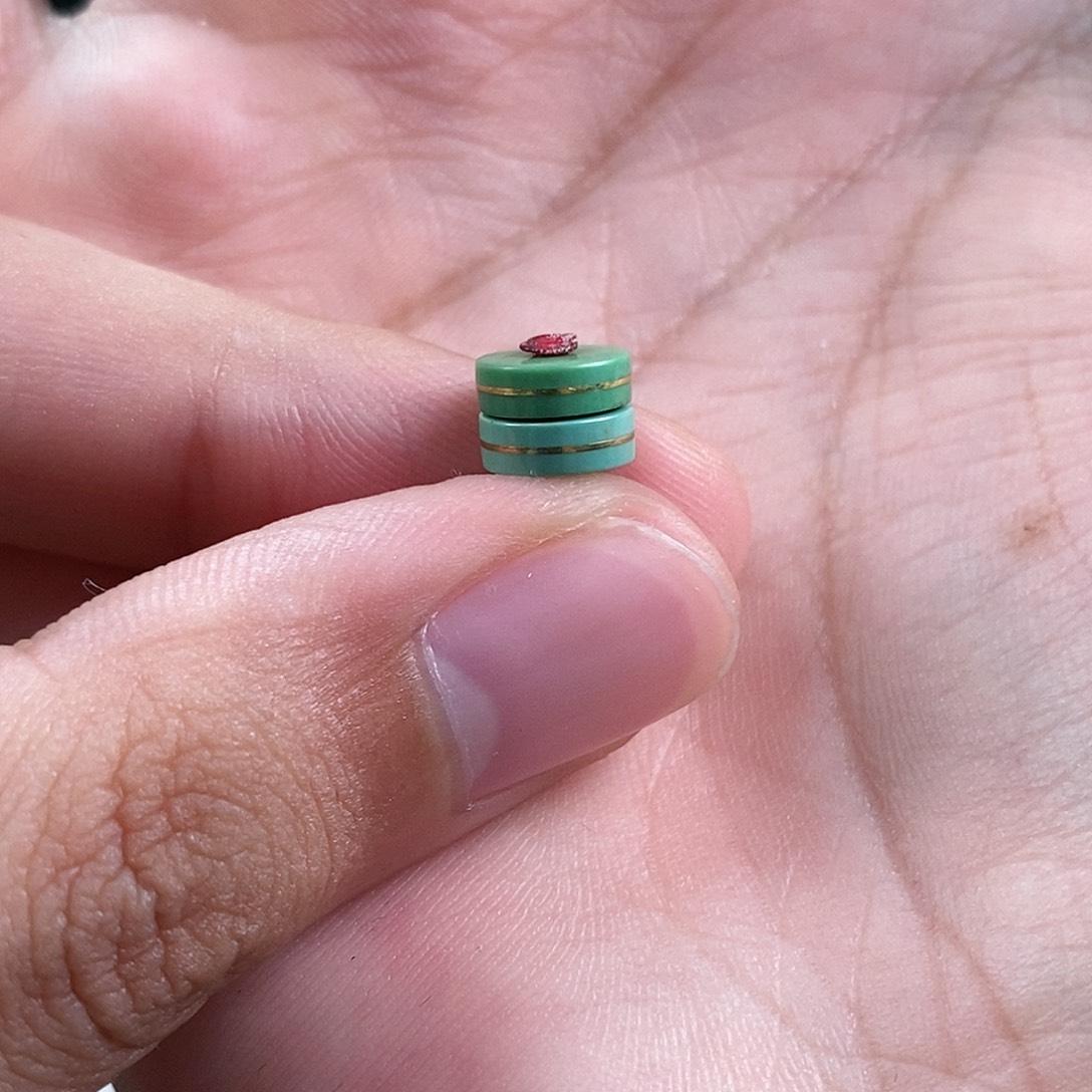 绿松石珠宝奇石足金镶嵌