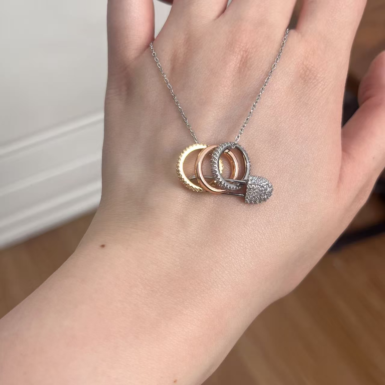 铜合金项链 CC9337 高定系列  项链 62CM抽拉调节