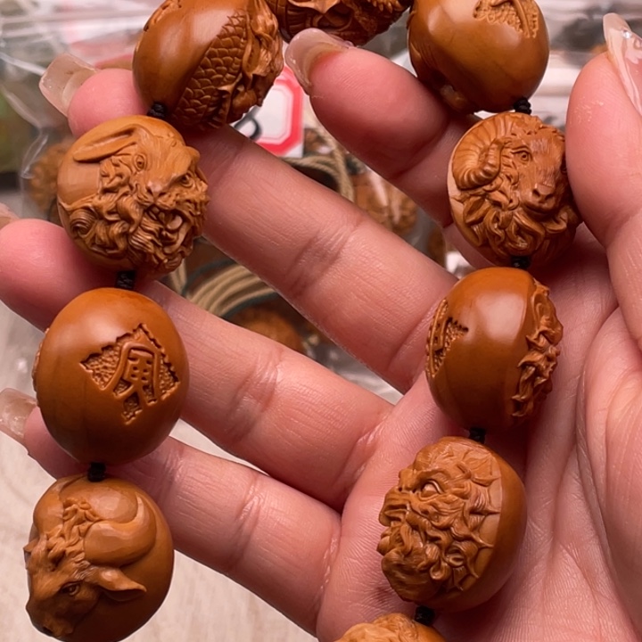 遇***纵吊坠橄榄核橄榄核