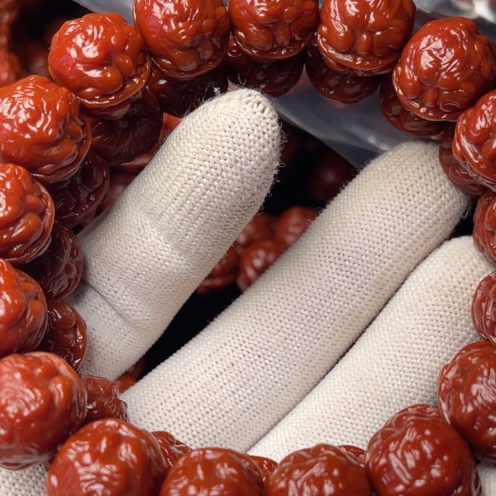 往***昔手串猴头核桃蟾王