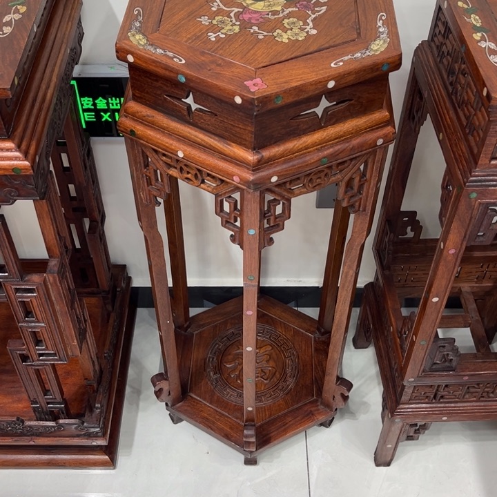 木用****9六角花架六角花架