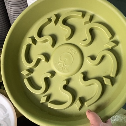 树脂托360果绿3个