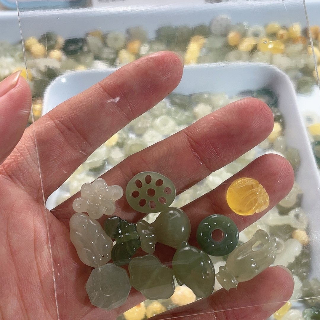 和田玉手串未镶嵌珍**茶