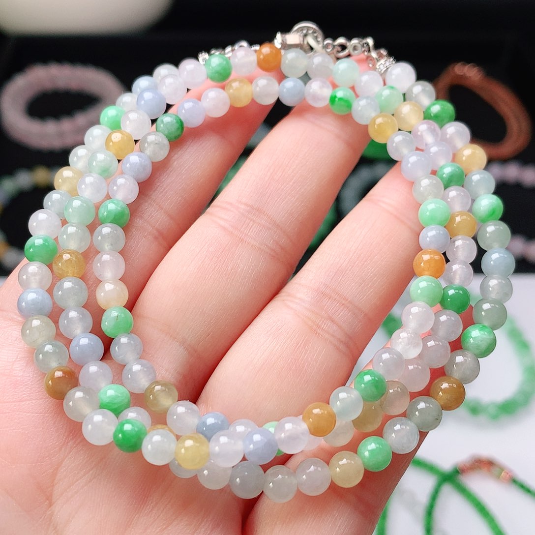 翡翠未镶嵌手链翡翠