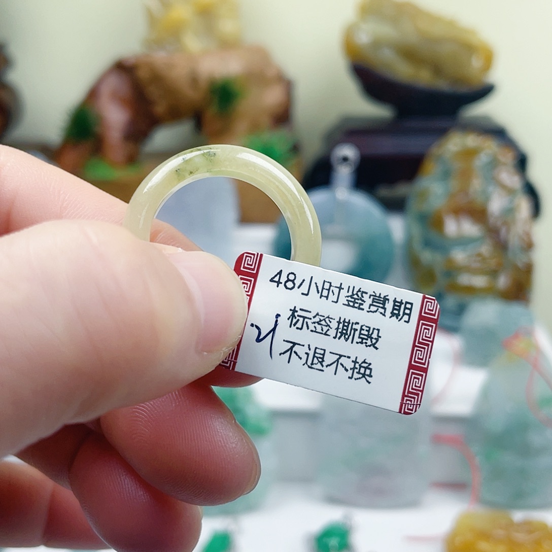 翡翠未镶嵌颈饰2222