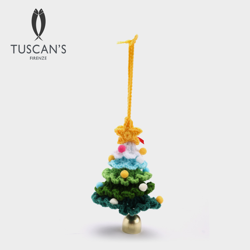 TUSCAN'S潮流百搭圣诞树包包挂件箱包配件圣诞节装饰时代双鱼
