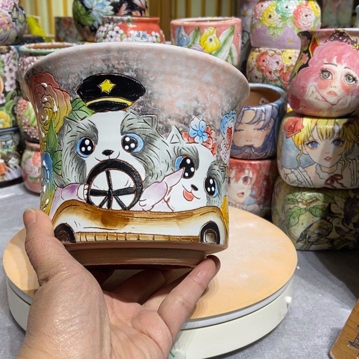 景德镇艺术手绘作品