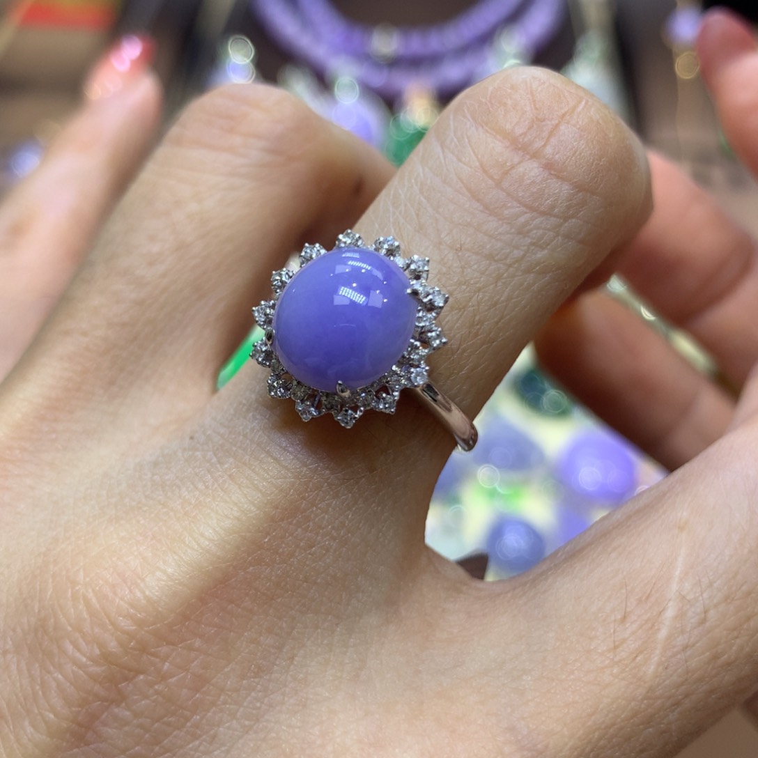 【闪购商品】翡翠18K金镶嵌颈饰翡翠