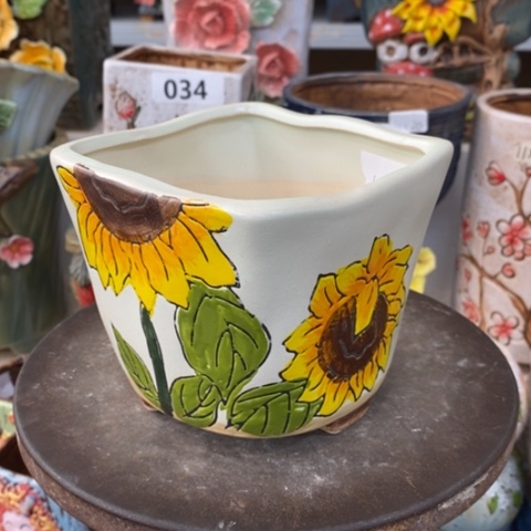 【闪购商品】红陶粗陶材质多肉花盆