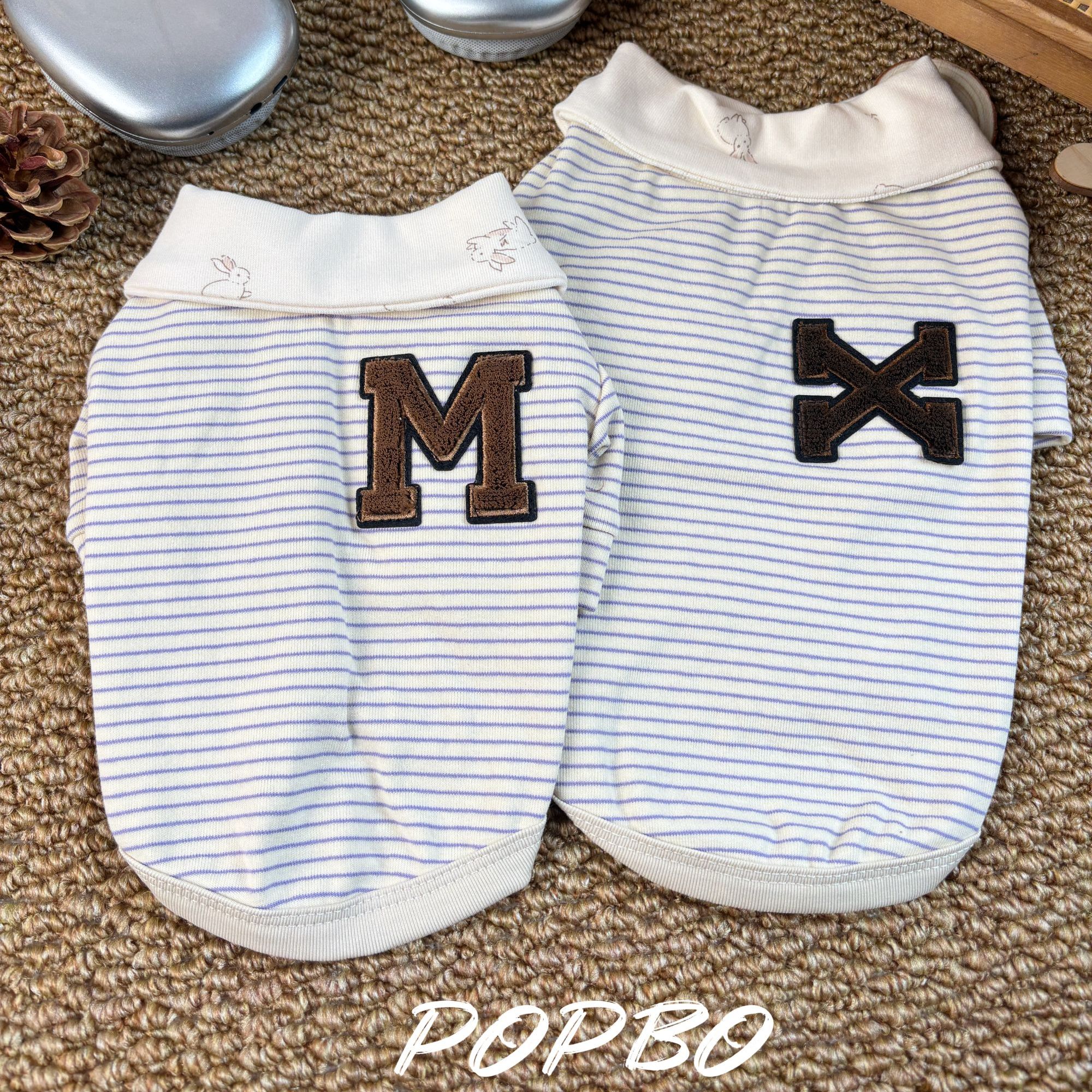 PPB秋冬款小型犬猫咪宠物保暖棒球服夹克可爱卫衣001