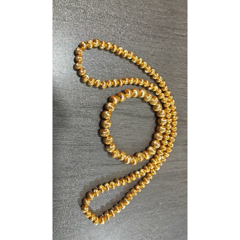 金黄色高端时尚首饰项链 S797