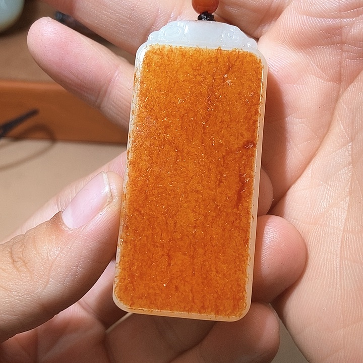 和田玉未镶嵌颈饰HX