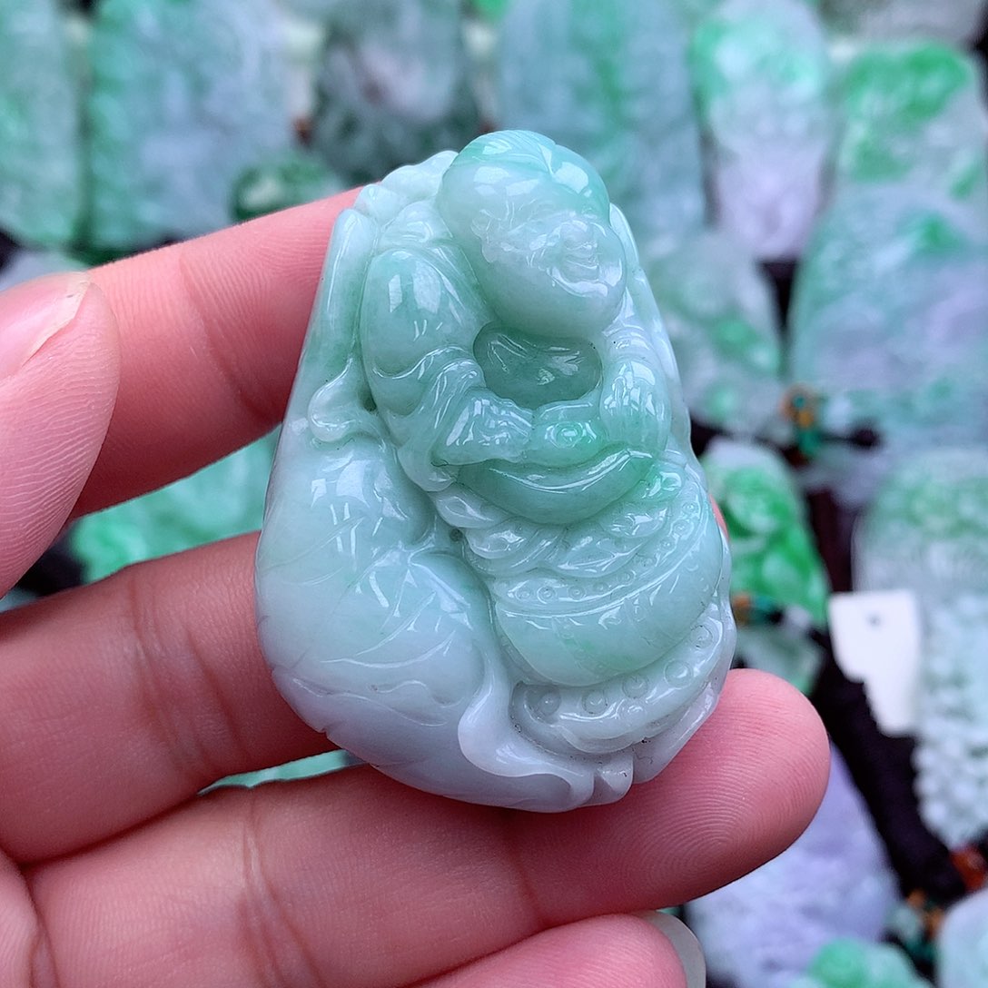 翡翠吊坠(不含链)未镶嵌