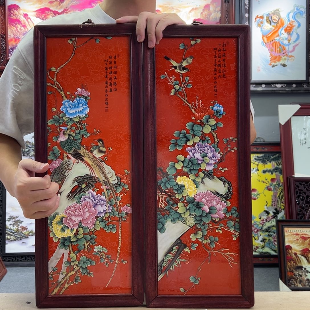 瓷片景德镇瓷板画