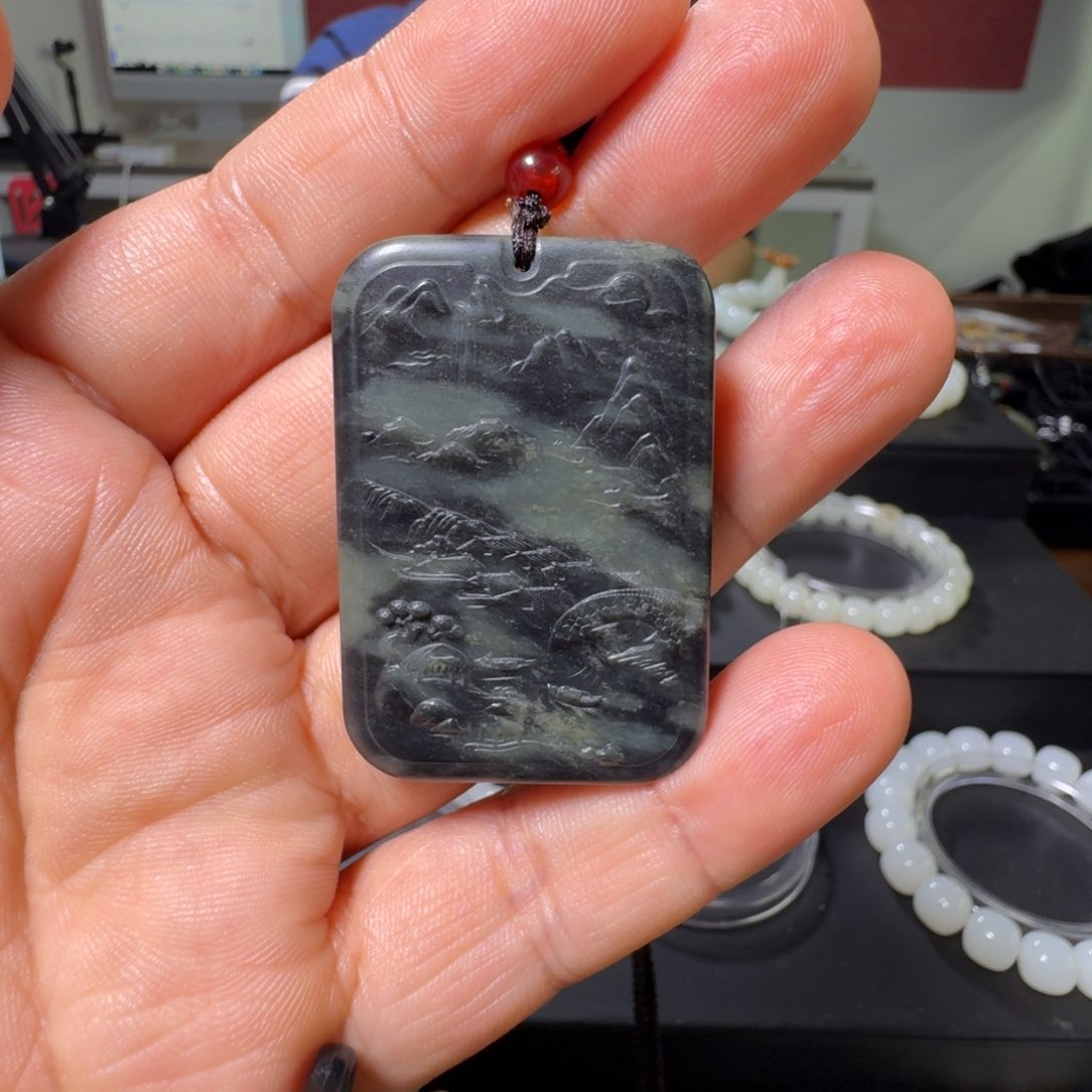 和田玉挂件未镶嵌