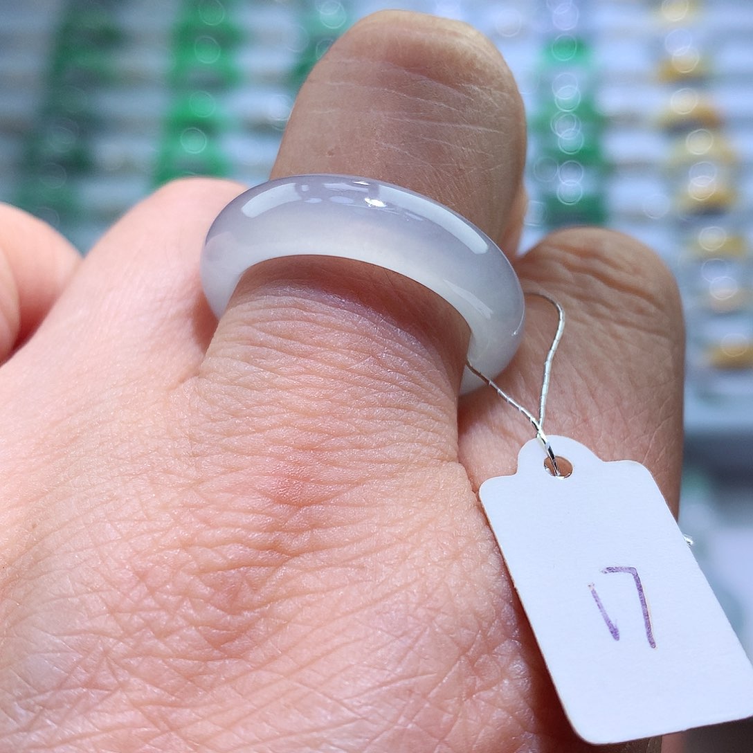 翡翠戒指未镶嵌17号