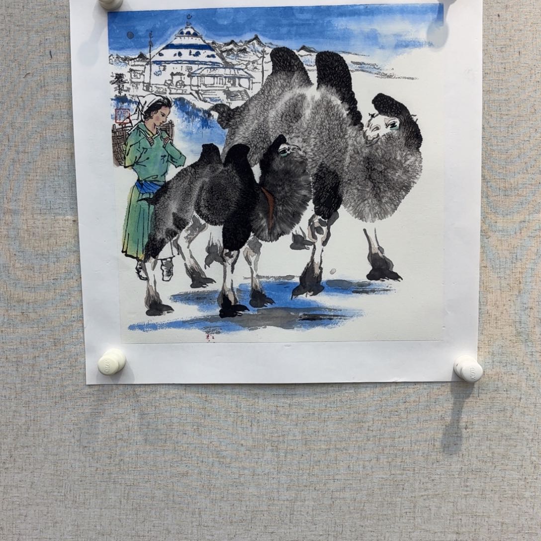 国画亲笔手绘原创