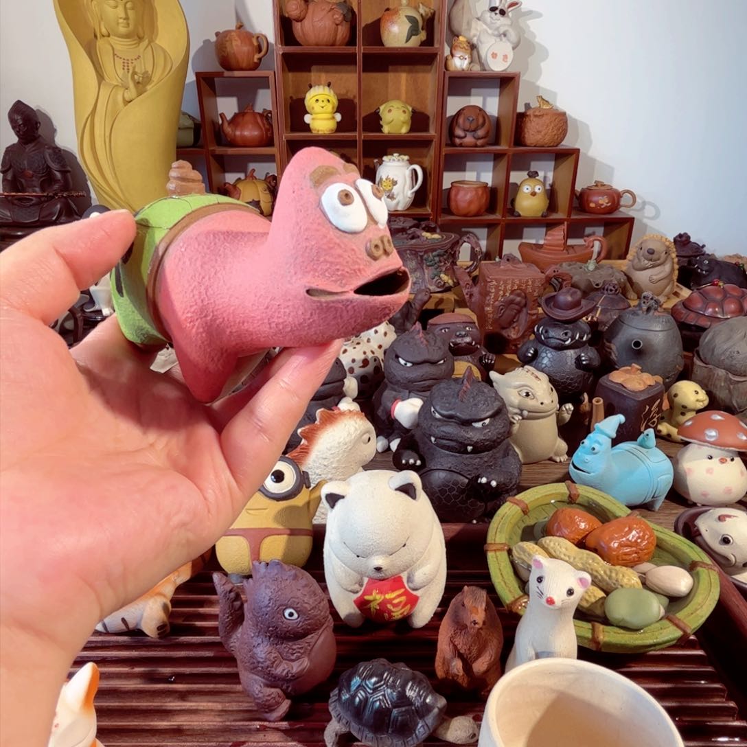 紫砂茶壶?***?纯手工制作过程非常
