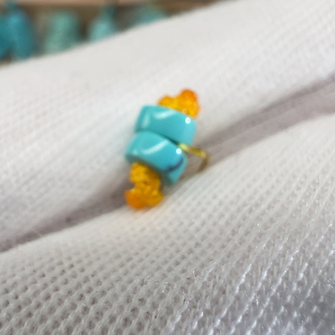 绿松石配饰未镶嵌