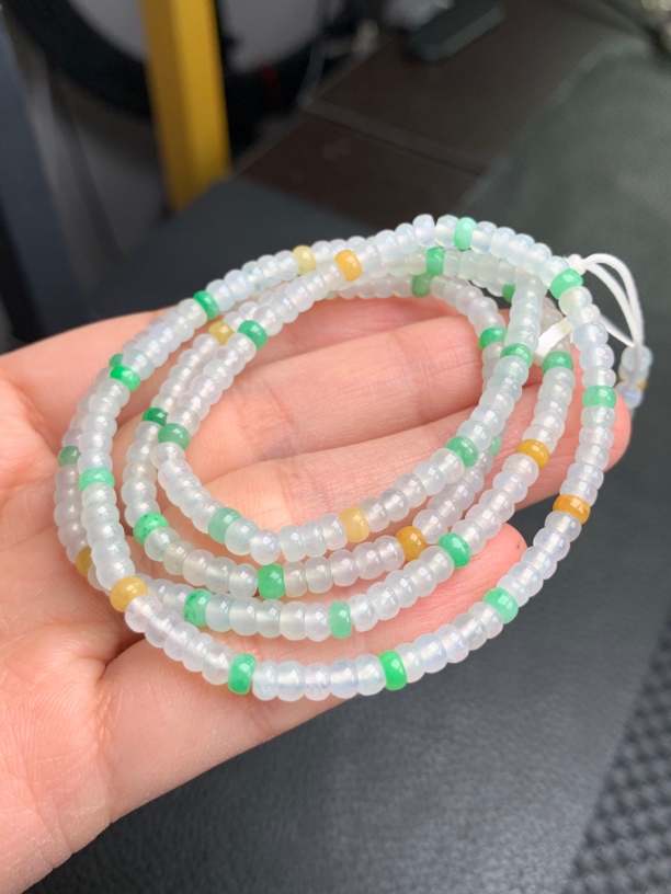 卡4多宝算盘冰胶翡翠