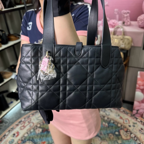 99新 DIOR/迪奥 小号黑色土著（24编码）