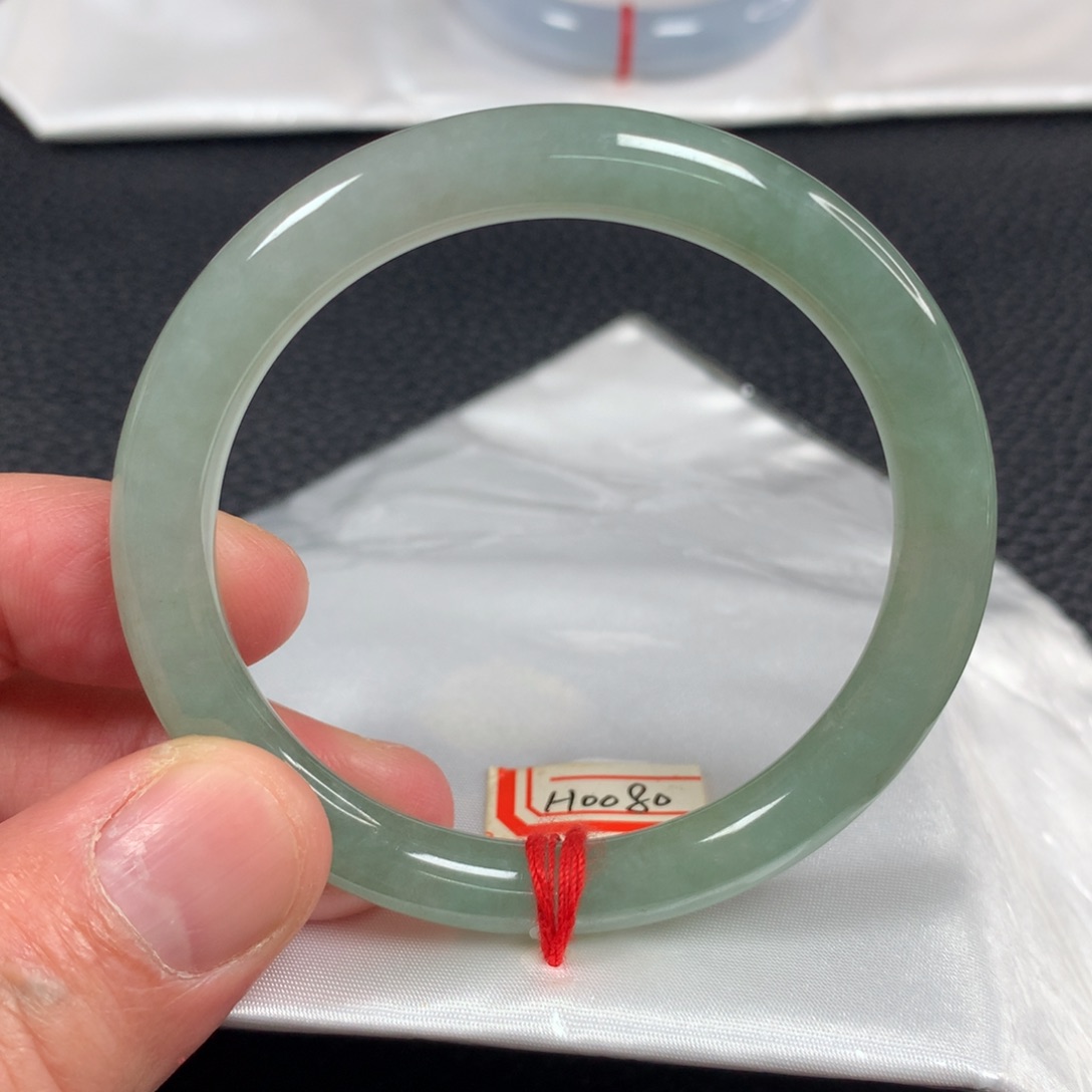 翡翠未镶嵌手镯天然翡翠手镯