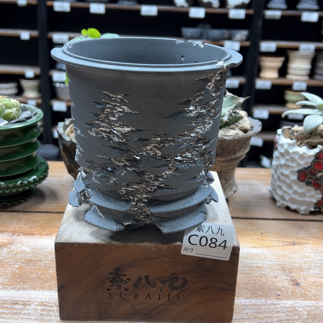 素八九陶瓷内口12.5高14.5