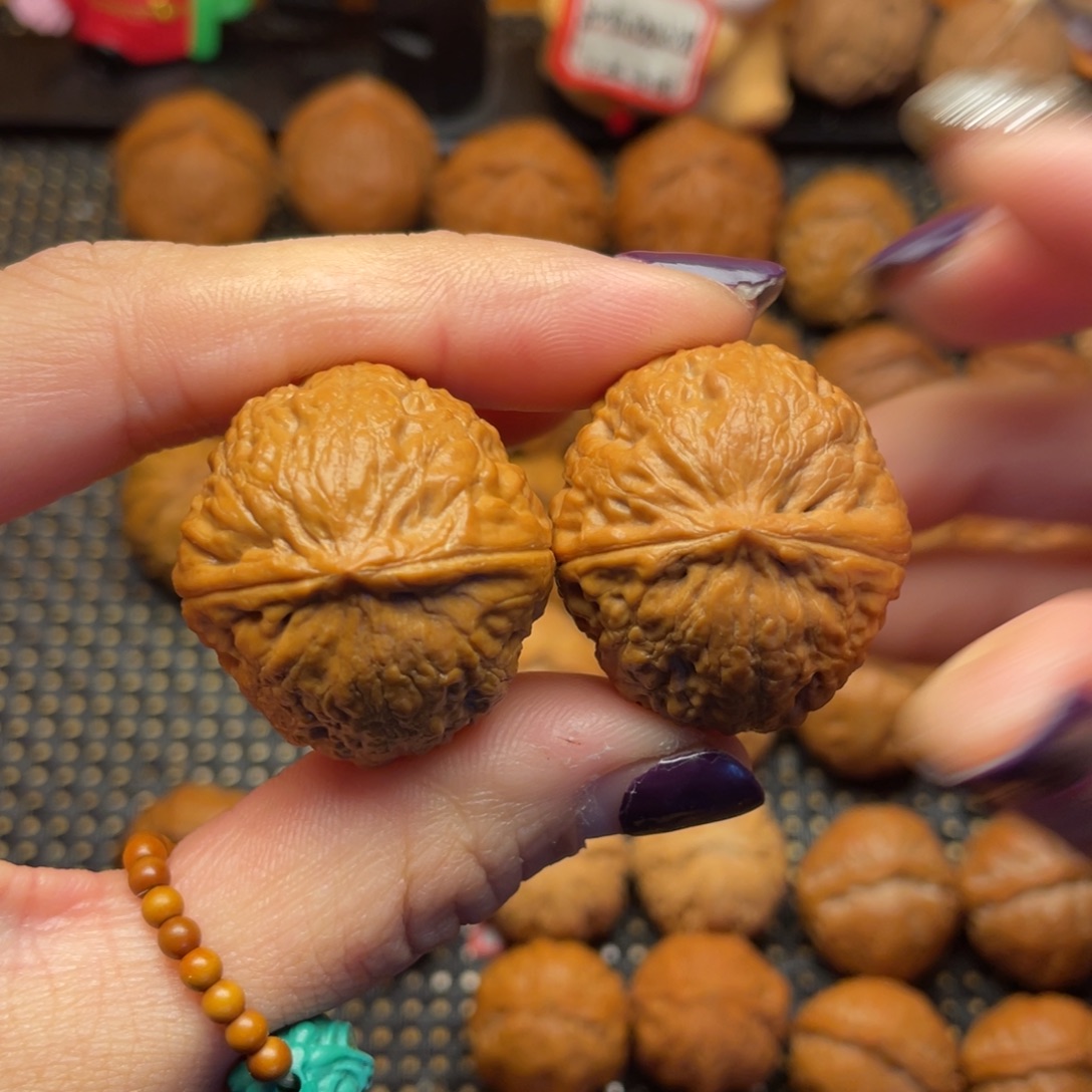 文玩核桃吊坠31尺全品闷尖木鱼元宝0001116