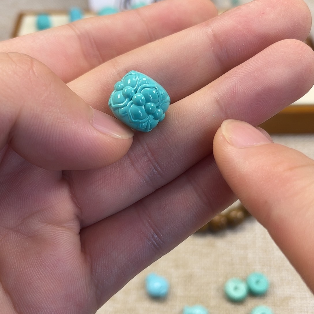 原生态湖北松配饰，直径13