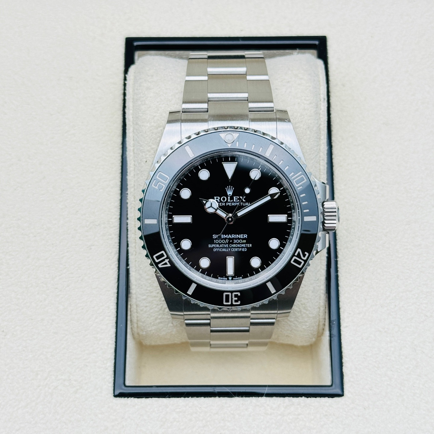 95新 Rolex/劳力士 潜航者黑盘自动机械男表41mm手表机械表名表