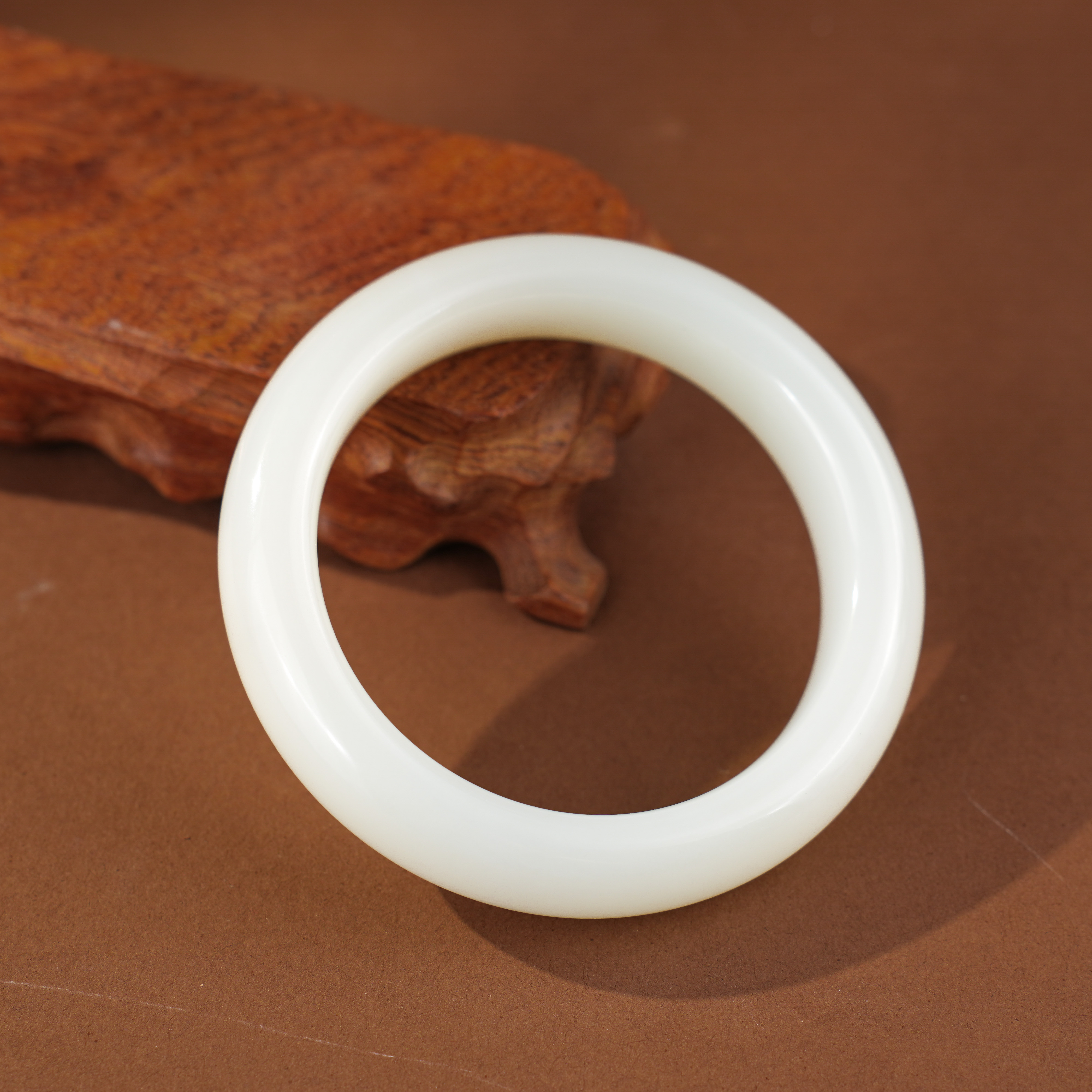 007白玉手镯 56.1*14.3mm