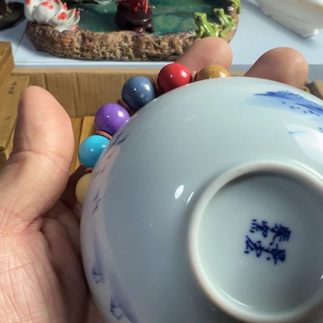 紫砂茶杯我家粉皮真好看啊