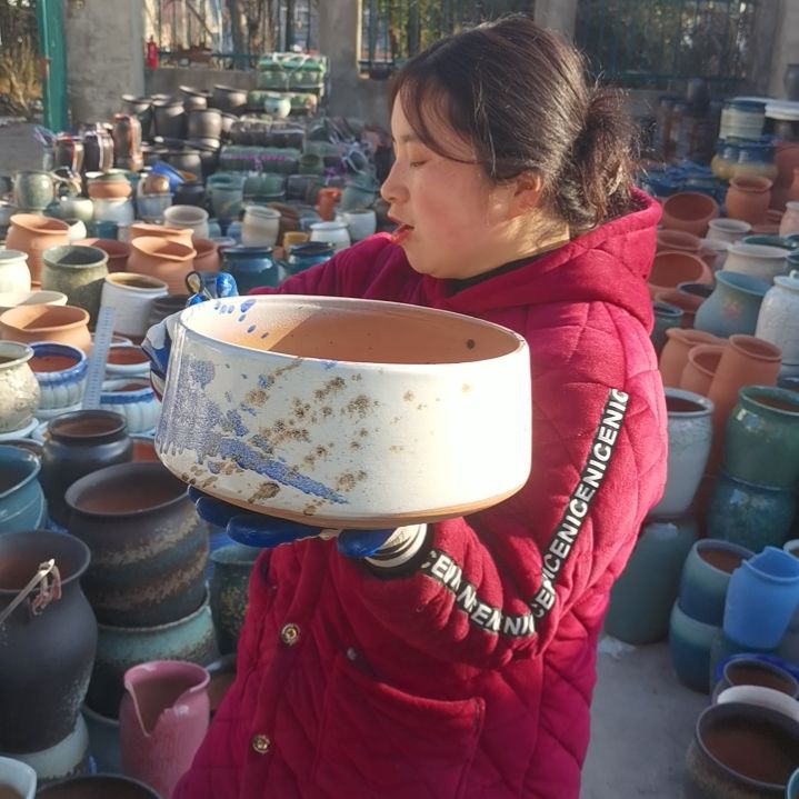 红陶口26高14瑕疵