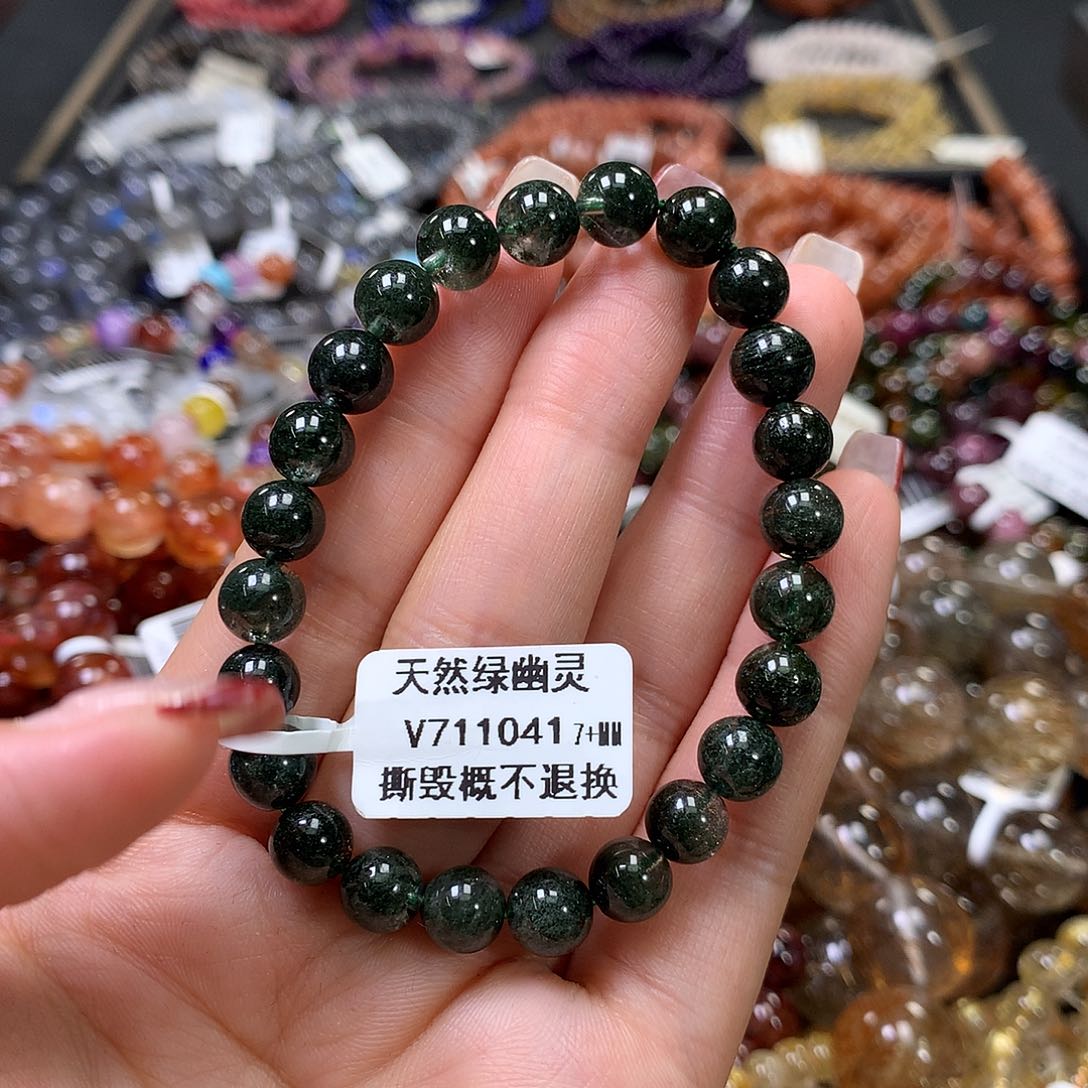 水晶手链未镶嵌，