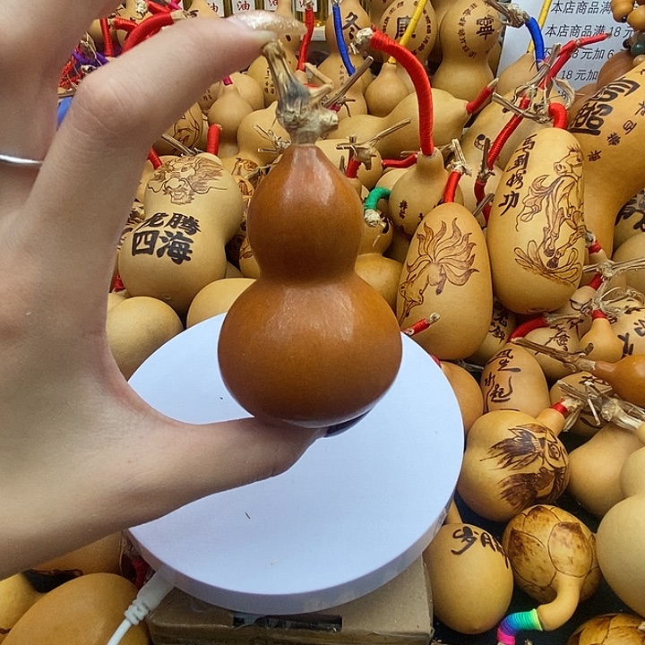 静***3香榧木葫芦工艺品