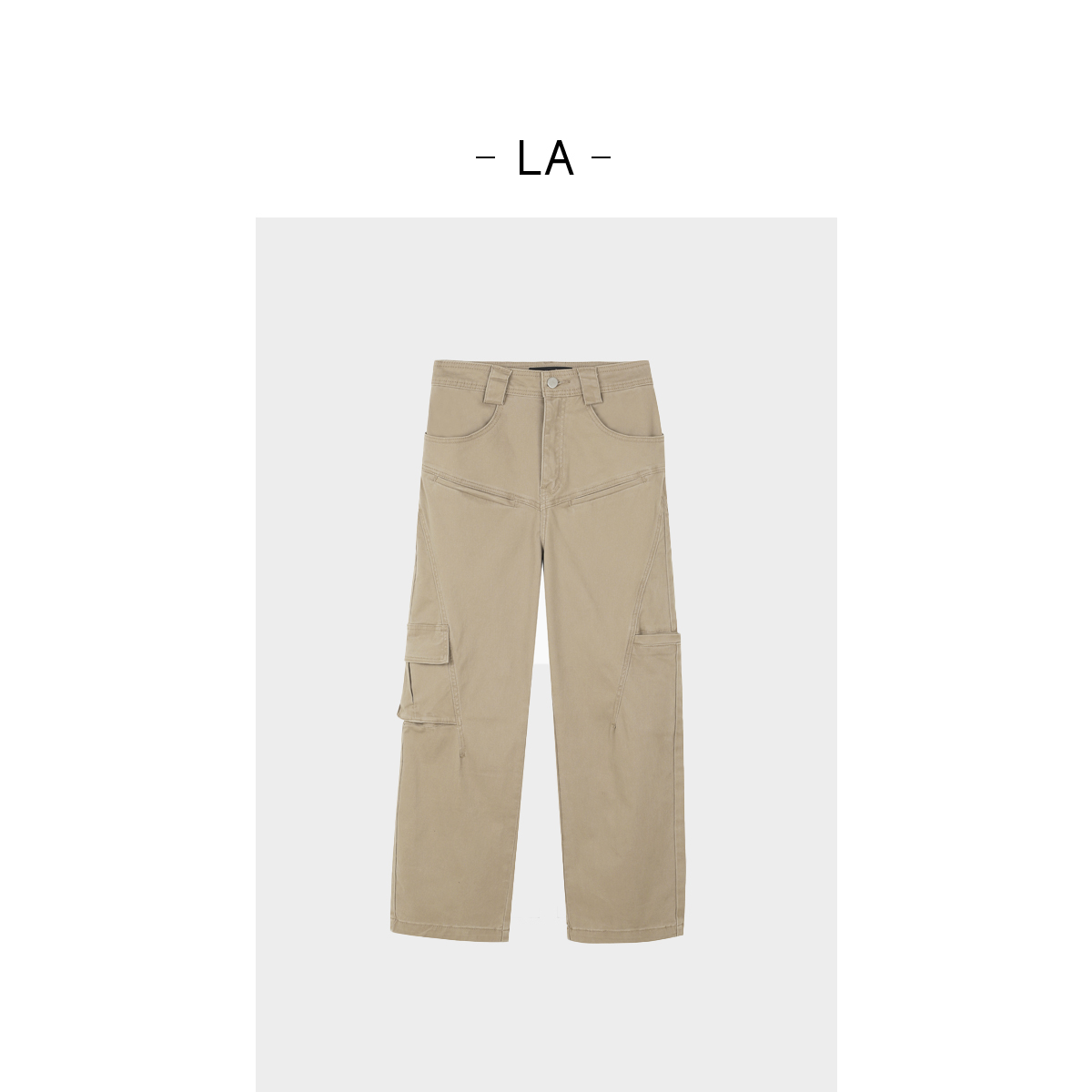 LA 重工多口袋 工装 牛仔裤 25561