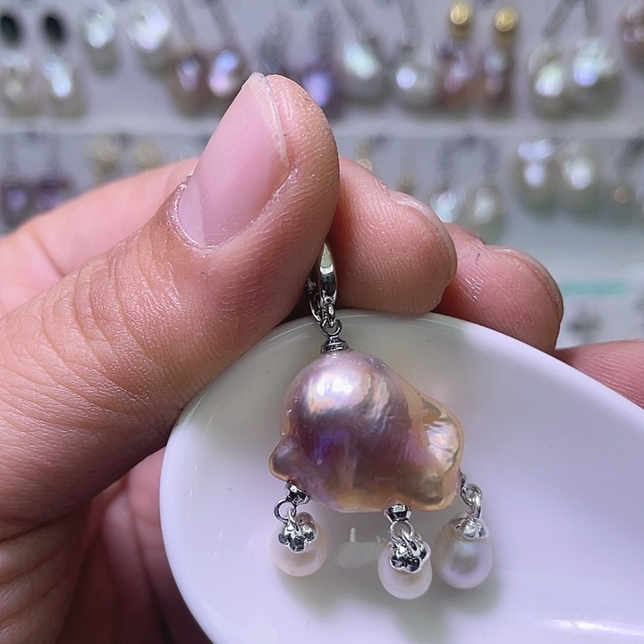 颈饰淡水珍珠未镶嵌04