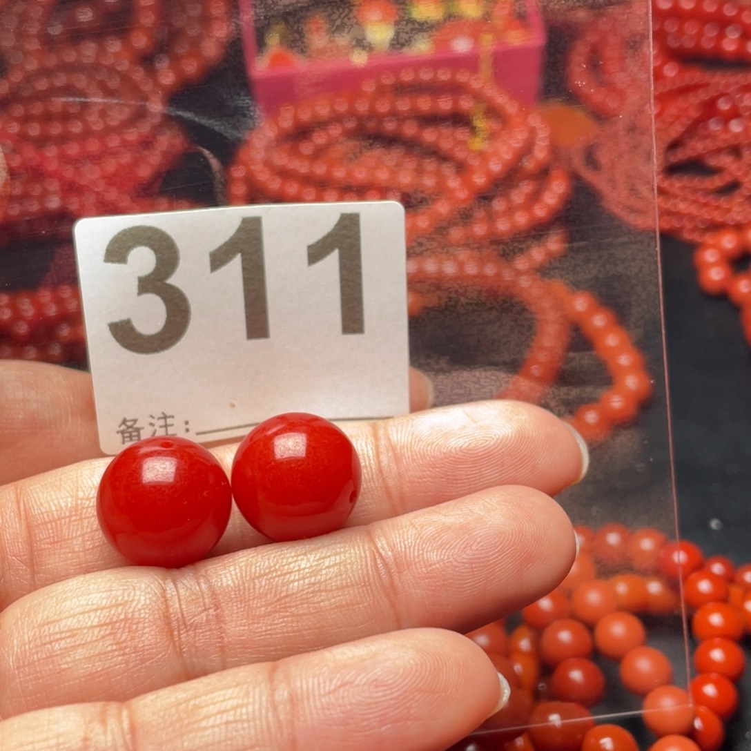 落***声南红玛瑙未镶嵌手链