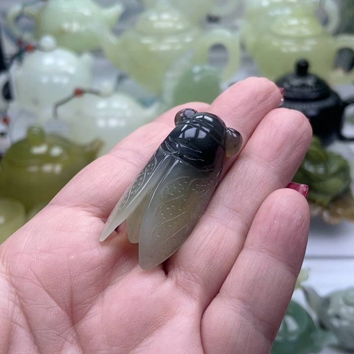 蛇纹石玉手链未镶嵌