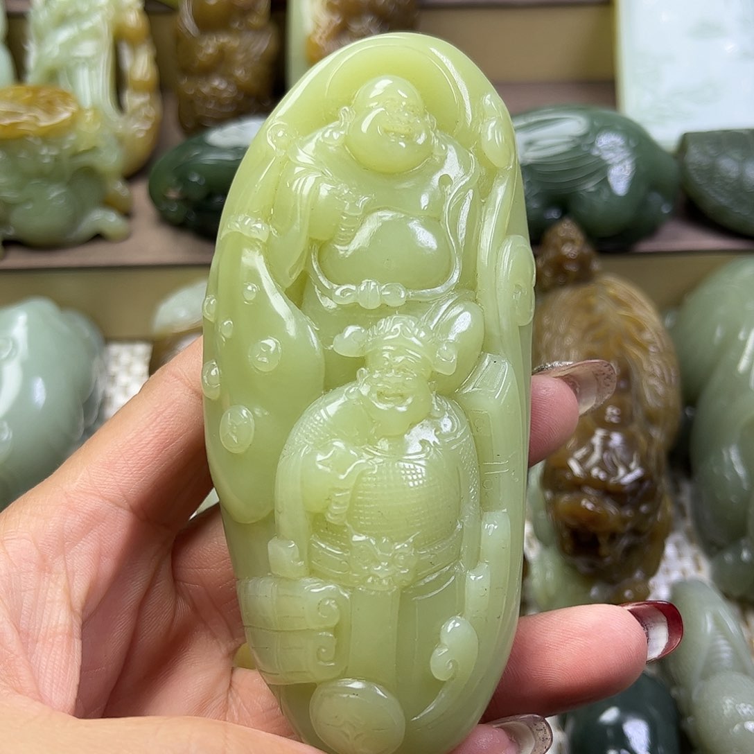 和田玉挂件未镶嵌