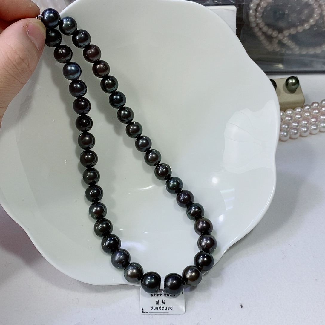 海水珍珠颈饰银S925镶嵌