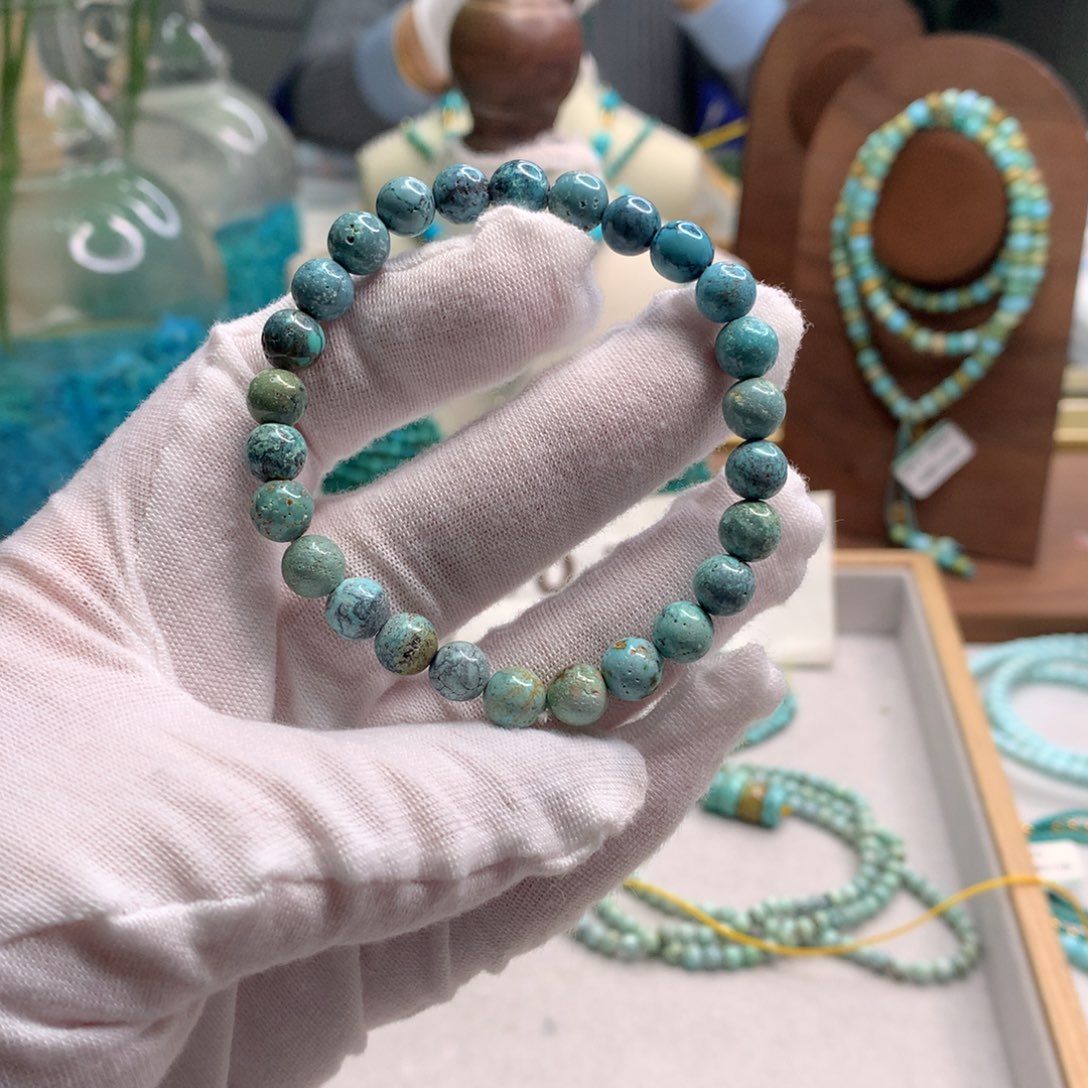 绿松石未镶嵌饰品