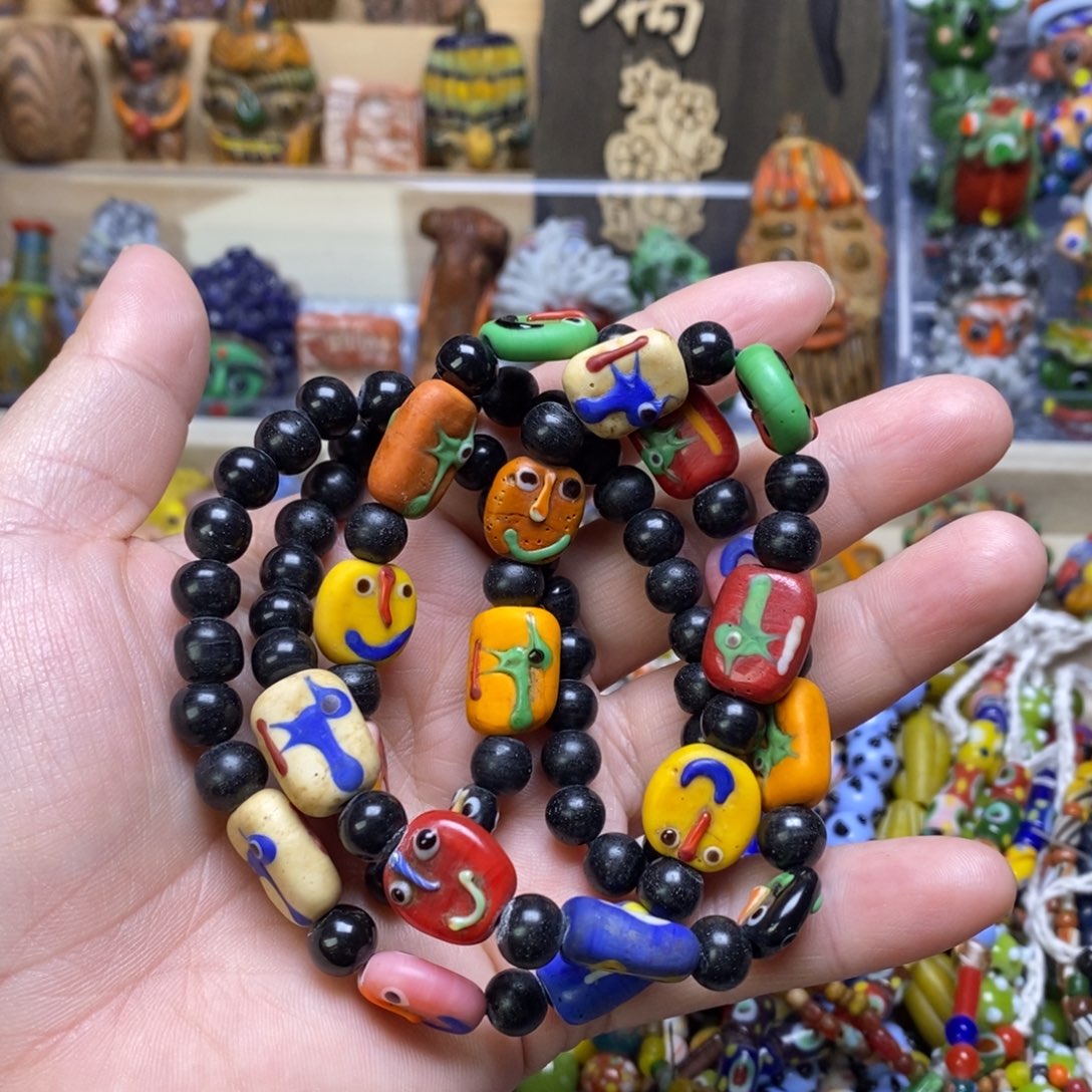 琉璃颈饰福利链子009