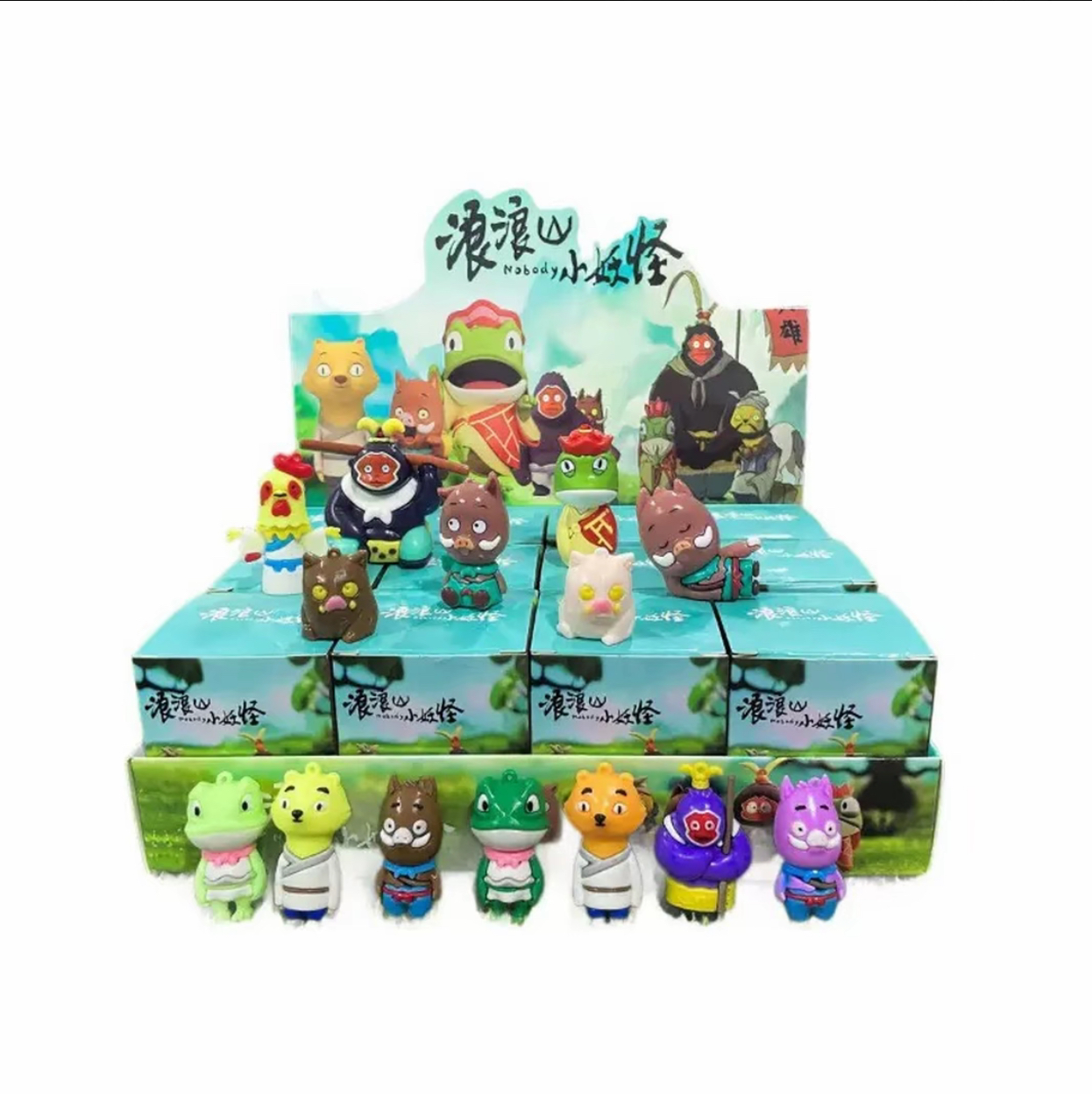 新款浪浪山周边联名款潮玩动漫手办公仔挂件玩偶